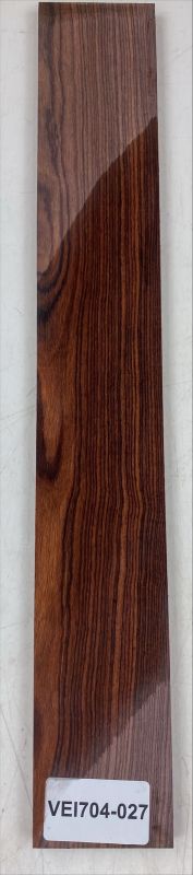 Griffbrett Königsholz - Kingwood 508x75x10mm,  Einzelstück #027